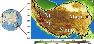 Applicability evaluation of multiple sets of soil moisture data on the tibetan plateau